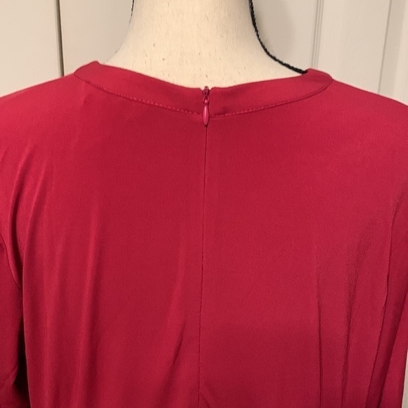 London Times Women’s Plus Fit & Flare Dress - Picture 9 of 12